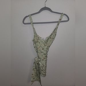 Floral Stunner Wrap Top